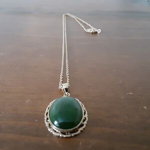 Green Pendant Necklace